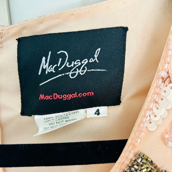 NWT Mac Duggal Midi Dress, Sz 4 - Picture 7 of 11